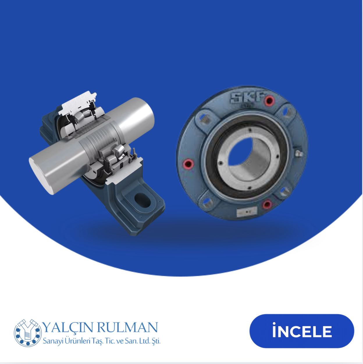 Dayanıklı ve Güvenilir SKF Rulman Üniteleri